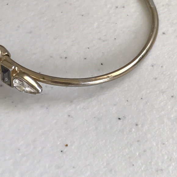 Vintage Pink Stone and Faux diamond Bracelet - Picture 5 of 8